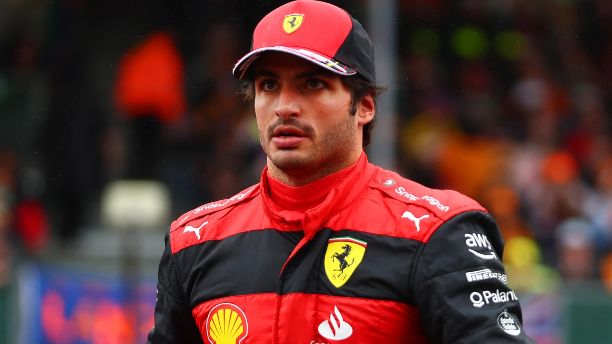 Carlos Sainz, piloto de Ferrari