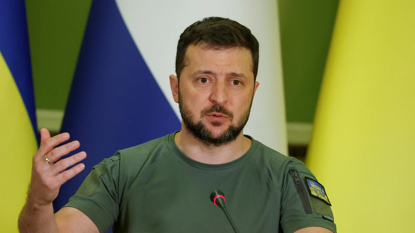 Volodímir Zelenski, presidente de Ucrania Volodímir Zelenski, presidente de Ucrania