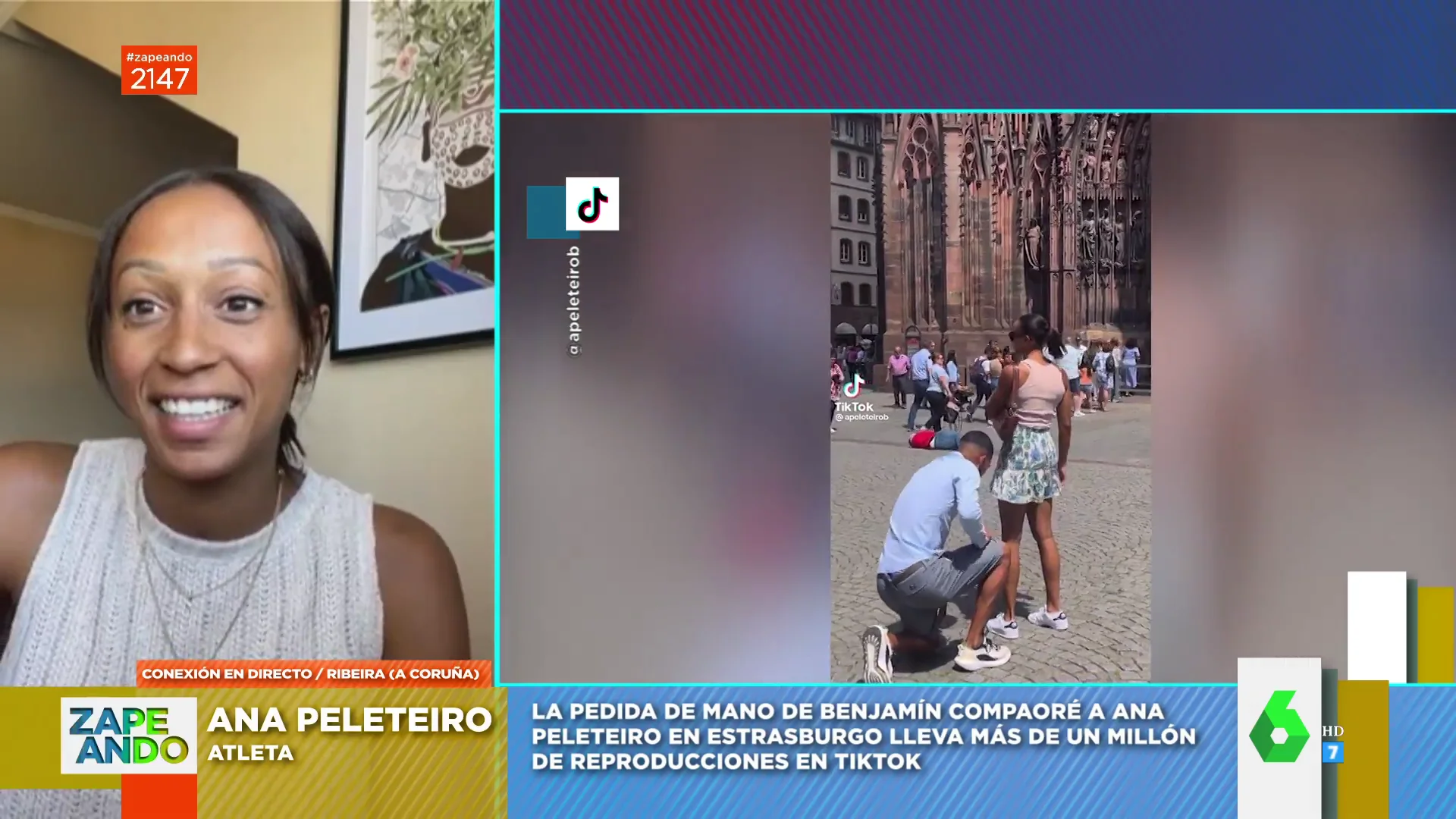 Ana Peleteiro habla de cómo le pidieron matrimonio