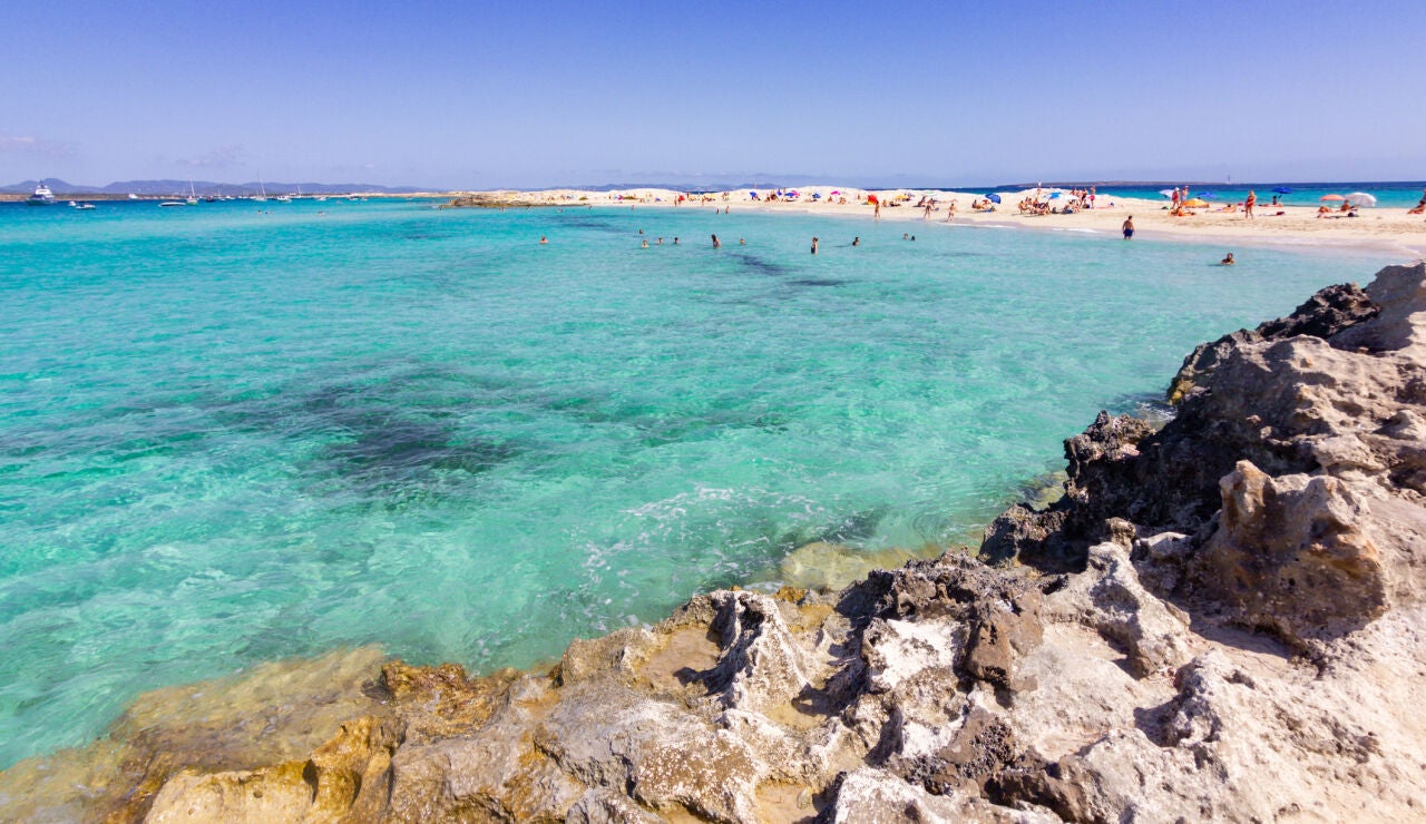 Playa de Ses Illetes, en Baleares
