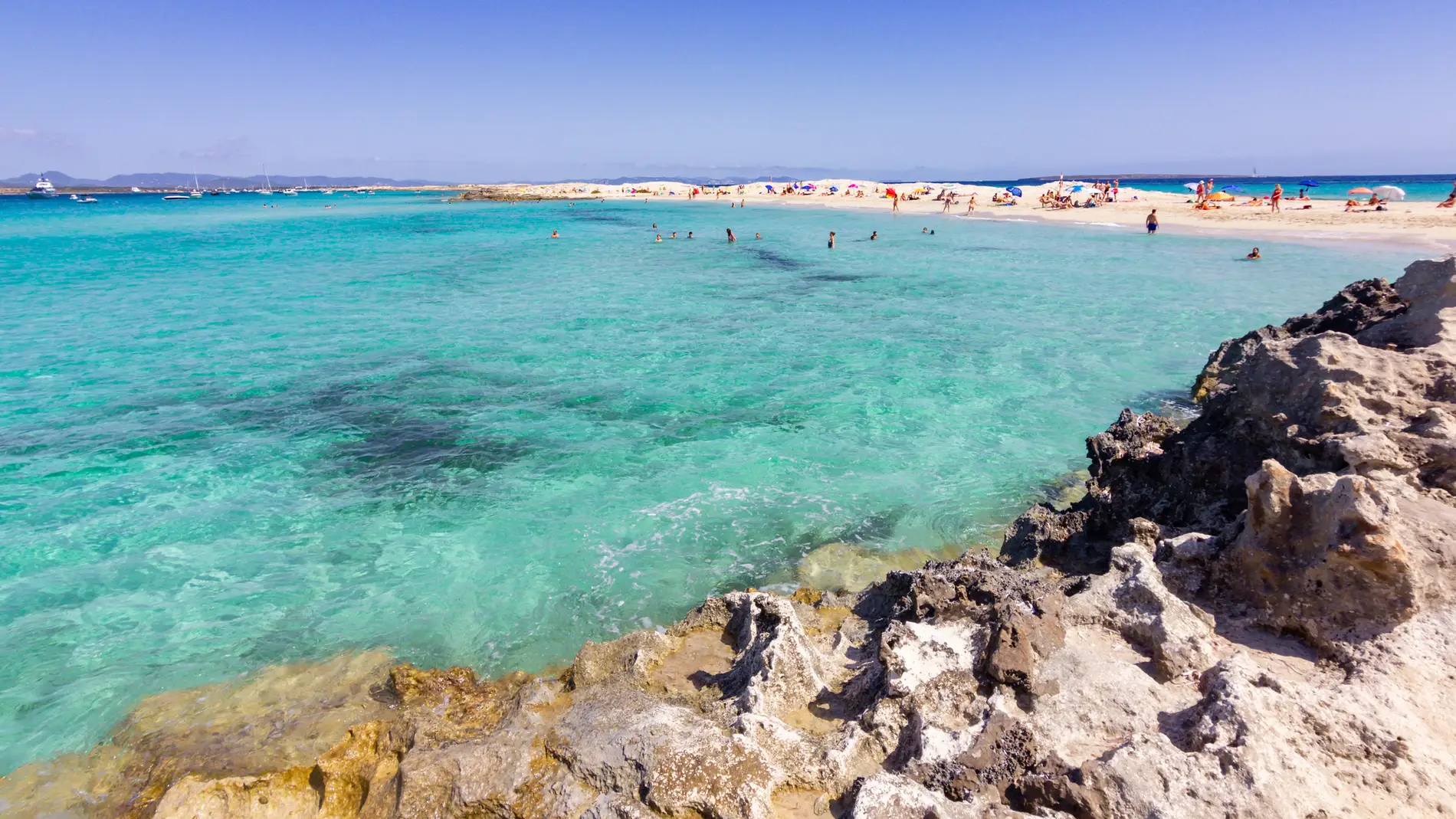 Playa de Ses Illetes, en Baleares
