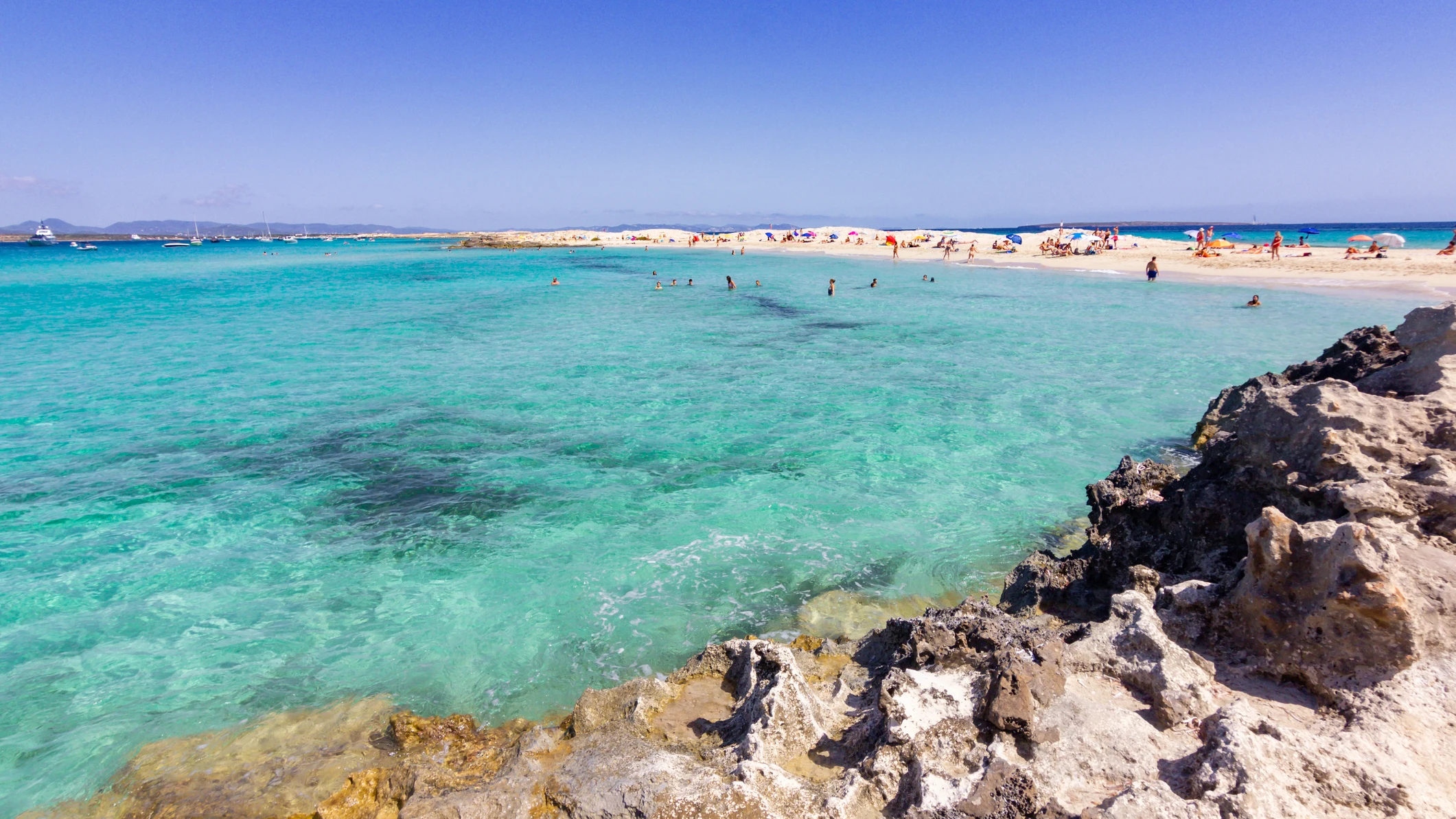Playa de Ses Illetes, en Baleares