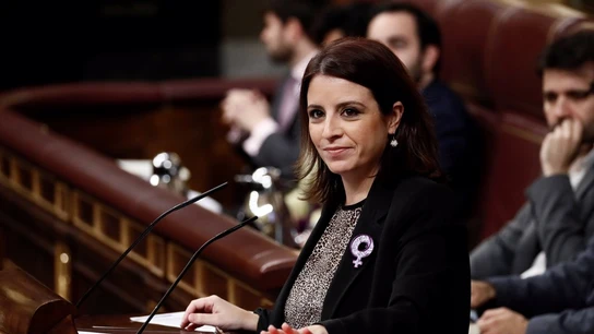 Imagen de archivo de Adriana Lastra en el Congreso de los Diputados Dimite Adriana Lastra