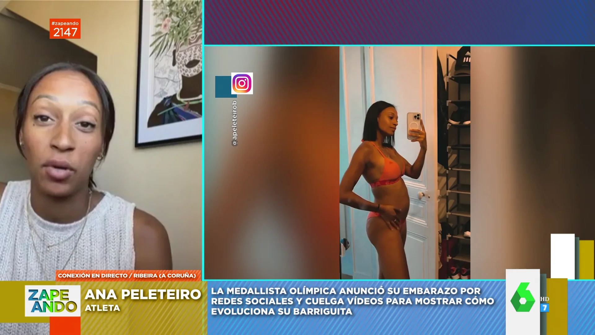 Ana Peleteiro habla de su embarazo