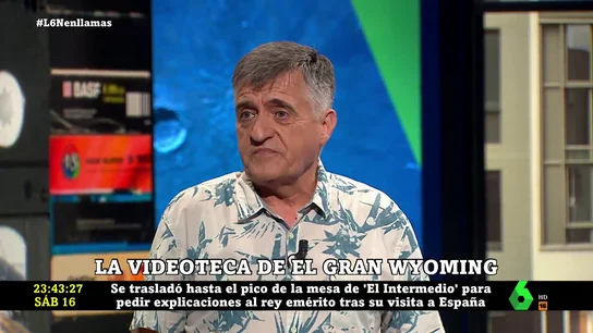 La razón por la que El Gran Wyoming no tiene redes sociales: "Es como una feria para que te tiren tartas" La razón por la que El Gran Wyoming no tiene redes sociales: "Es como una feria para que te tiren tartas"