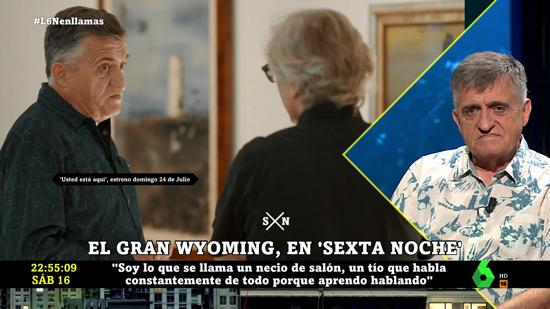 Los pecados que se inventaba El Gran Wyoming cuando lo obligaban a confesarse: "He mentido, he desobedecido y me he tocado"