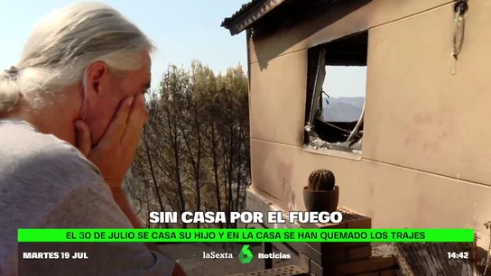 Sin casa de la noche al día: el fuego golpea las vidas de decenas de vecinos en Vilomara Hogares destruidos
