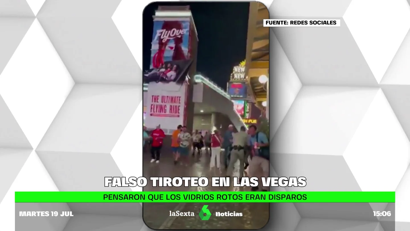 Un falso tiroteo provoca el pánico en un casino de Las Vegas Un falso tiroteo provoca el pánico en un casino de Las Vegas