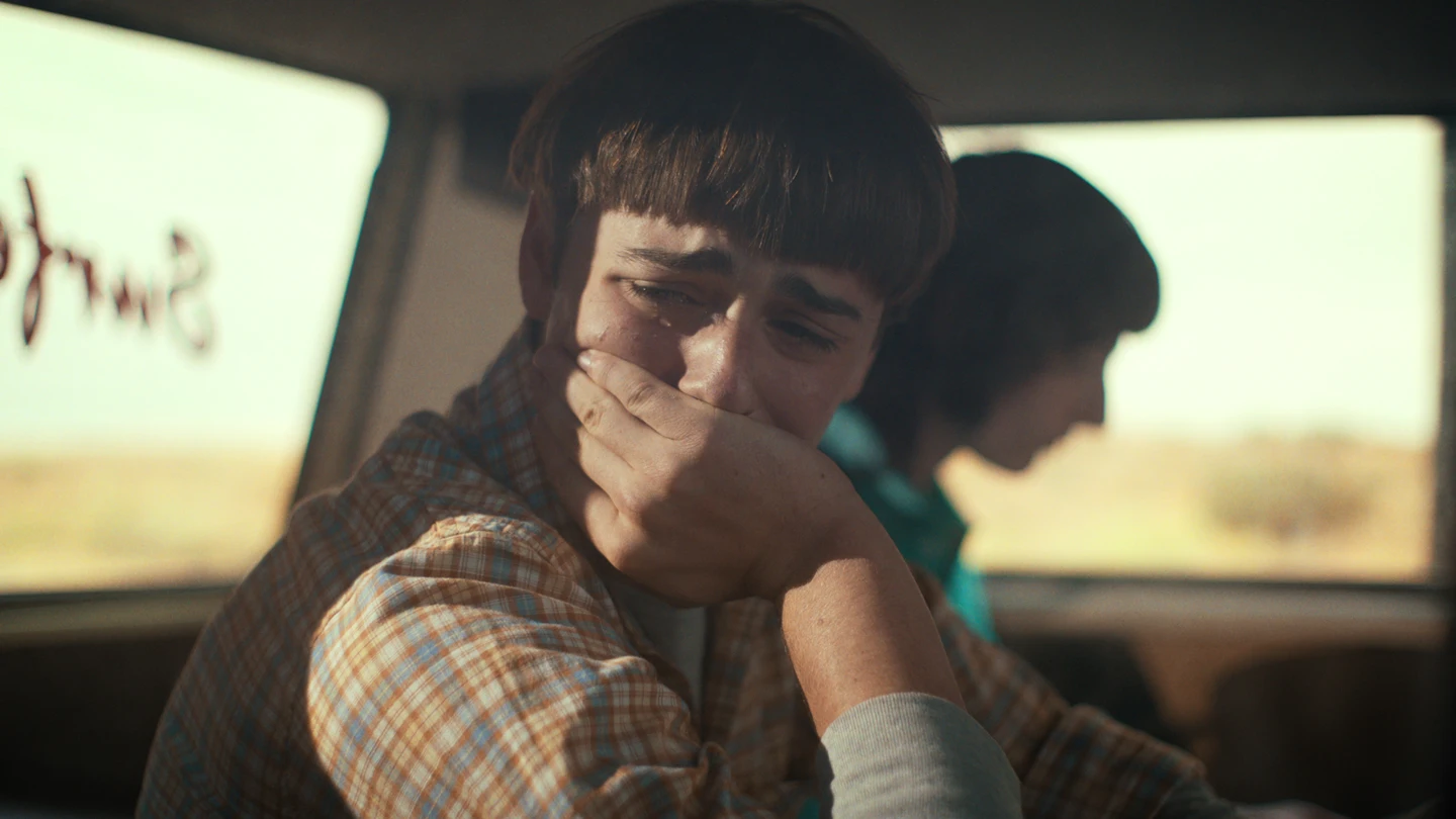 Las lágrimas de Willl Byers (Noah Schnapp) en esta escena bien podrían ser porque todos olvidaron su cumpleaños. Las lágrimas de Willl Byers (Noah Schnapp) en esta escena bien podrían ser porque todos olvidaron su cumpleaños.