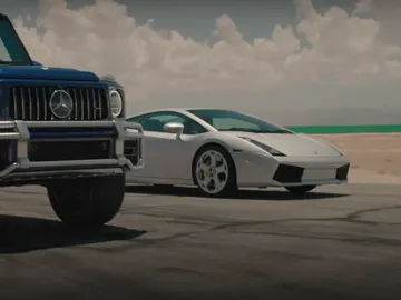 ¿Puede ganar el gigantesco Mercedes-AMG G 63 al Lamborghini Gallardo en esta carrera? ¿Puede ganar el gigantesco Mercedes-AMG G 63 al Lamborghini Gallardo en esta carrera?