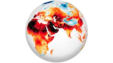 Mapa temperaturas 13 de julio de 2022