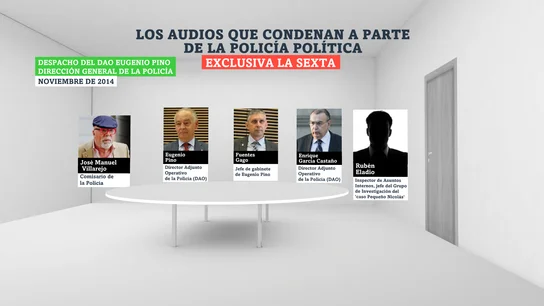 Según, los audios, Eugenio Pino amenazó al policía que investigaba a Villarejo Según, los audios, Eugenio Pino amenazó al policía que investigaba a Villarejo