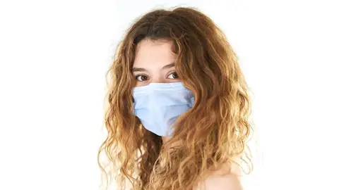 mujer mascarilla mujer mascarilla