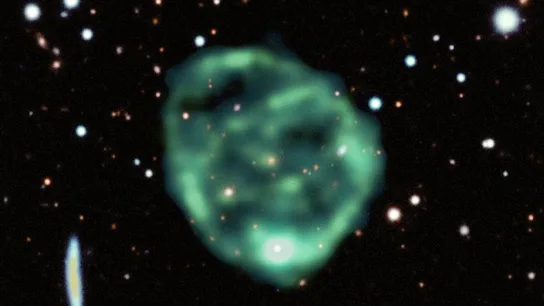 Círculos de radio extraños, conocidos como ORC El origen del Universo