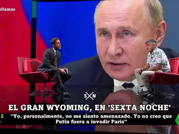 El Gran Wyoming, sobre la guerra de Rusia en Ucrania: &quot;Creo que la invasión era evitable&quot; / Wyoming desmonta a Putin en cuatro minutos... / El Gran Wyoming carga contra Putin:...
