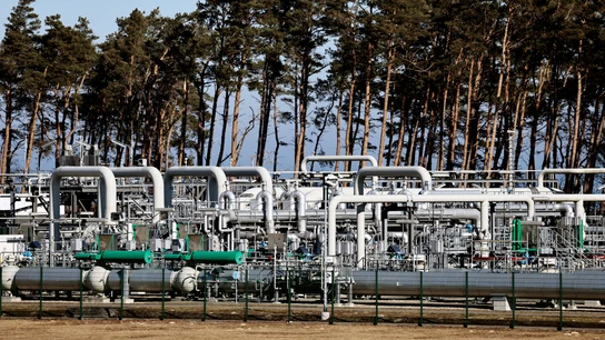 Imagen de archivo del Nord Stream Imagen de archivo del Nord Stream
