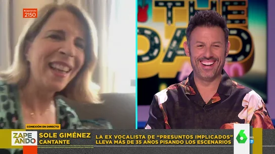 Entrevista a Sole Giménez en Zapeando Entrevista a Sole Giménez en Zapeando