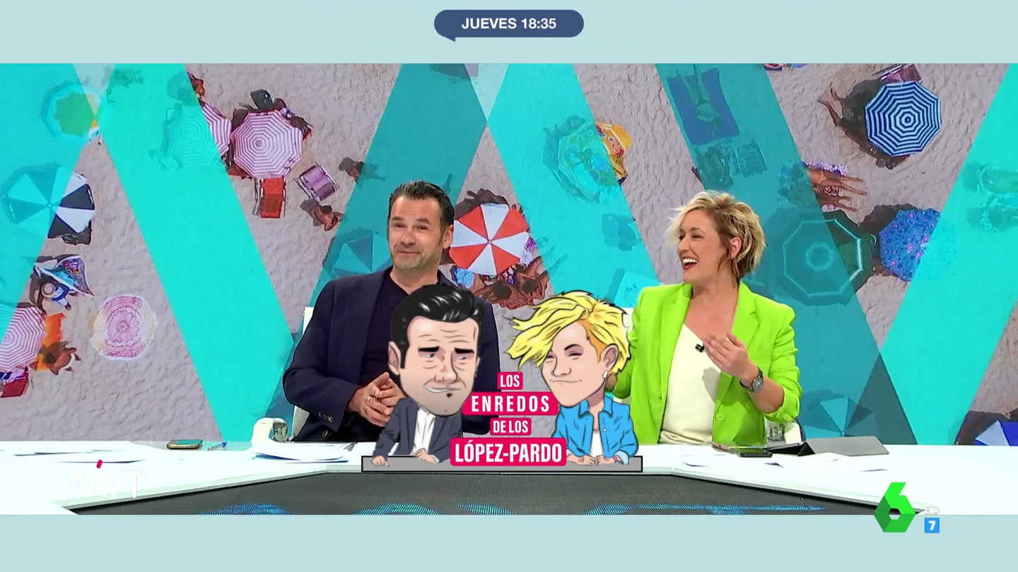El rifirrafe entre Cristina Pardo e Iñaki López por las sombrillas de Cullera: "No es lógico" El rifirrafe entre Cristina Pardo e Iñaki López por las sombrillas de Cullera: "No es lógico"