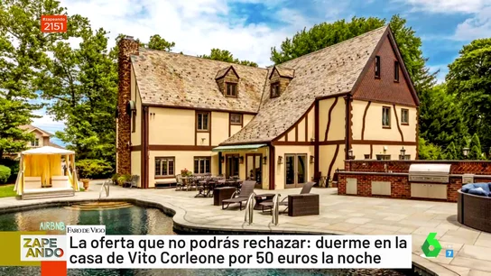 La casa de Vito Corleone se alquila La casa de Vito Corleone se alquila