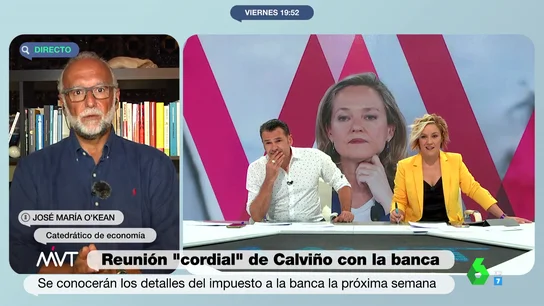 El economista José María O'Kean advierte: "Lo estamos pasando mal y seguramente lo pasaremos peor" El economista José María O'Kean advierte: "Lo estamos pasando mal y seguramente lo pasaremos peor"
