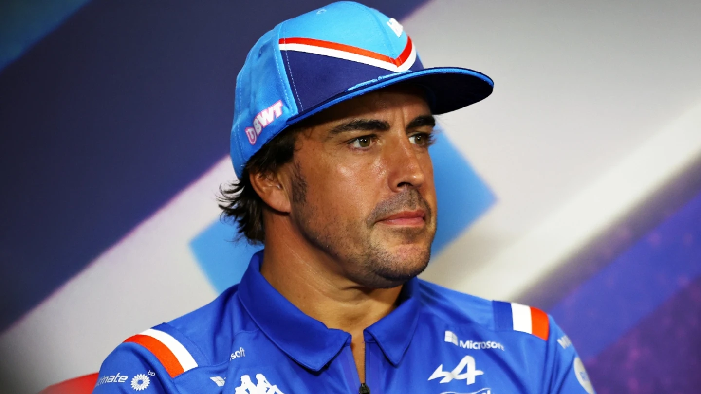 Fernando Alonso, piloto de Alpine Fernando Alonso, piloto de Alpine