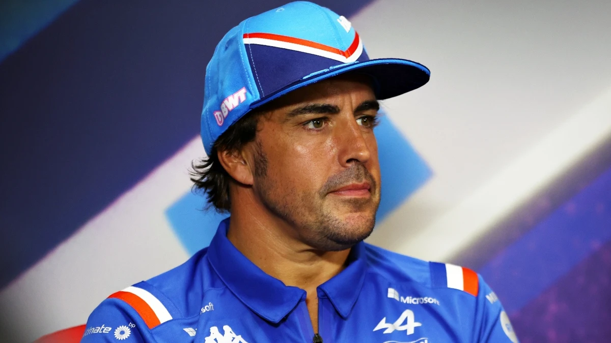 Fernando Alonso, piloto de Alpine