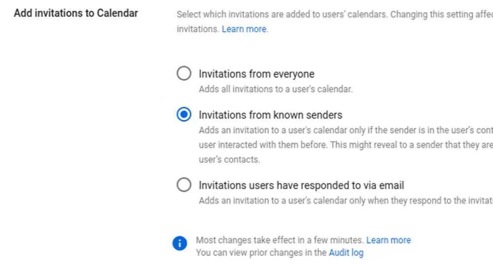Novedades en el calendario de Google