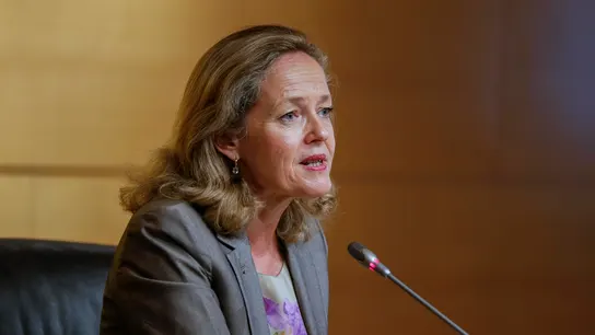 La vicepresidenta primera y ministra de Asuntos Económicos y Transformación Digital, Nadia Calviño. La vicepresidenta primera y ministra de Asuntos Económicos y Transformación Digital, Nadia Calviño.