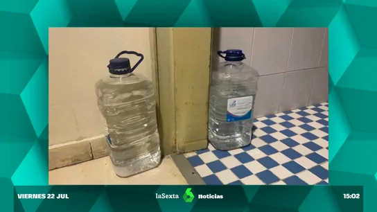 Garrafas en una residencia Garrafas en una residencia