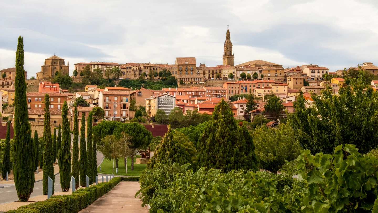 El pueblo de Briones, en la Rioja El pueblo de Briones, en la Rioja