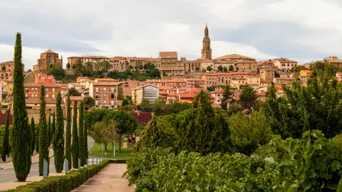 El pueblo de Briones, en la Rioja El pueblo de Briones, en la Rioja