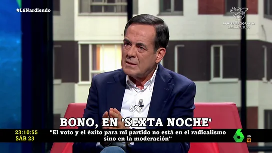 La predicción de Bono sobre Podemos: "A este paso, van a tener más cargos públicos que votos" La predicción de Bono sobre Podemos: "A este paso, van a tener más cargos públicos que votos"