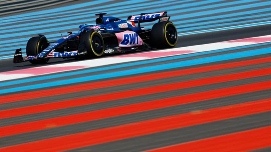 Fernando Alonso, en el GP de Francia Fernando Alonso, en el GP de Francia