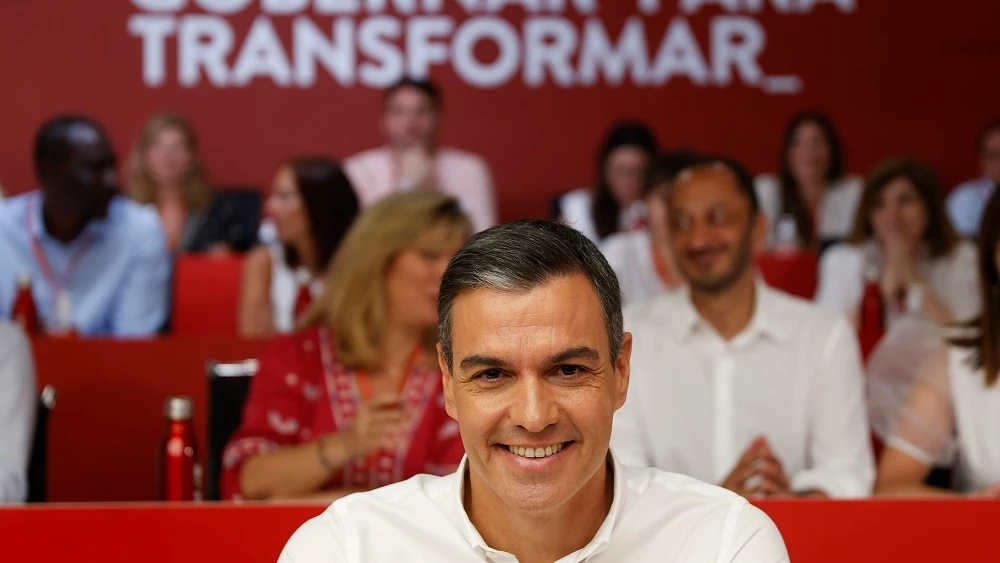 El presidente del Gobierno, Pedro Sánchez