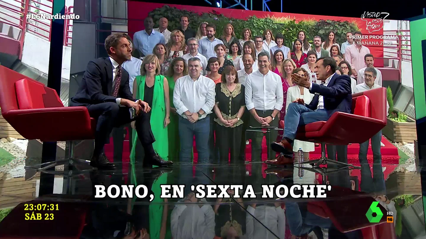 El análisis de Bono sobre los cambios en el PSOE: "Necesitábamos el desfibrilador" El análisis de Bono sobre los cambios en el PSOE: "Necesitábamos el desfibrilador"