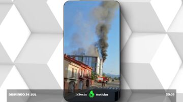 Incendio en Torelló