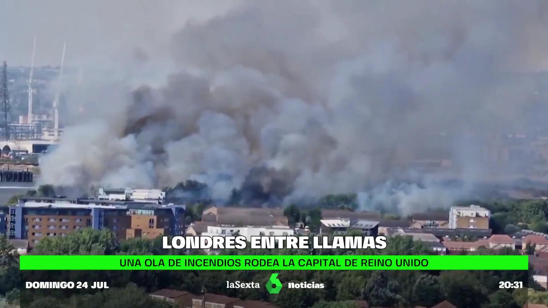 Incendios en Londres 