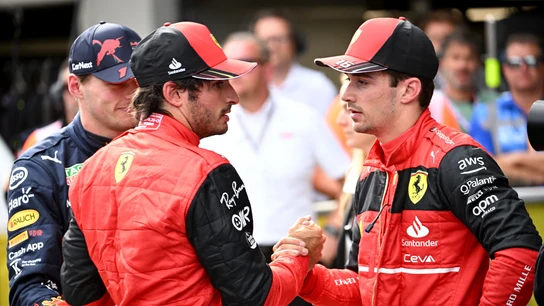 Carlos Sainz y Charles Leclerc Carlos Sainz y Charles Leclerc