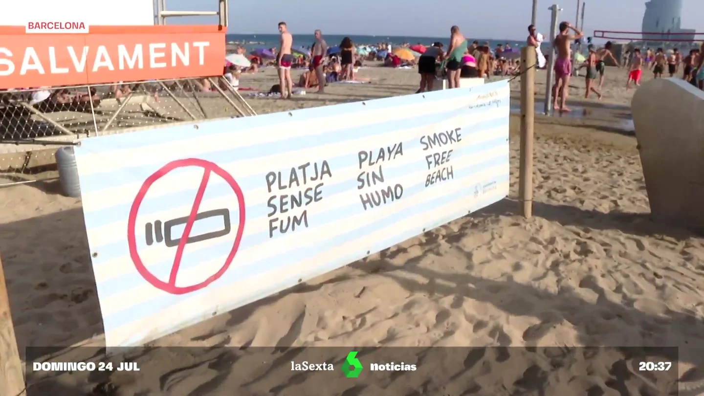 PROHIBIDO FUMAR PLAYAS BARCELONA PROHIBIDO FUMAR PLAYAS BARCELONA