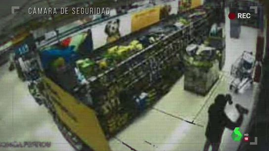 Cámara de seguridad de un supermercado Cámara de seguridad de un supermercado