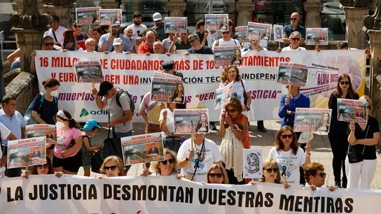 Víctimas del Alvia reclaman justicia Víctimas del Alvia reclaman justicia