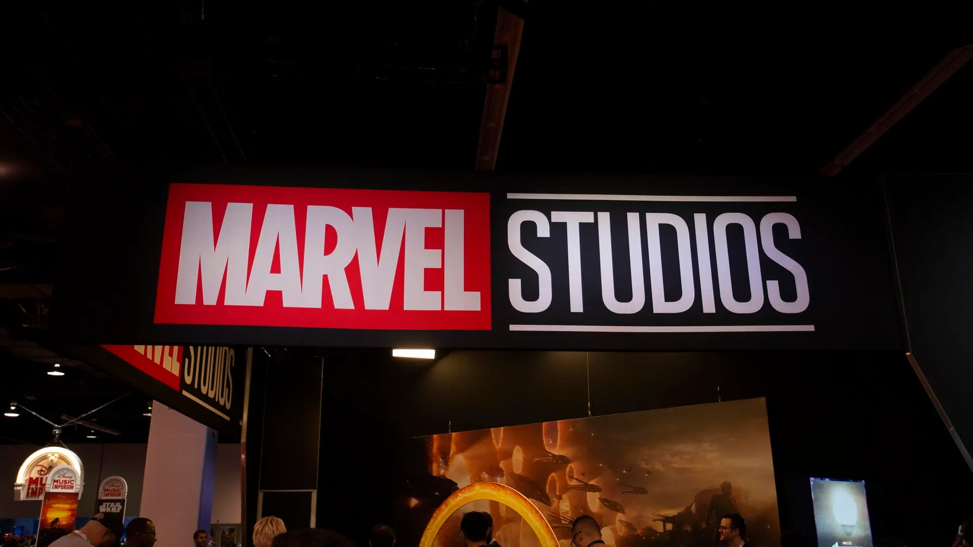 Fotografía de archivo del logo de Marvel Studios