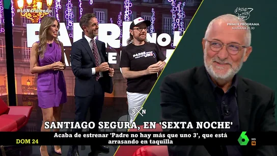 Santiago Segura revela que pensó en Xavier Sardà para el papel de abuelo en 'Padre no hay más que uno 3' Santiago Segura revela que pensó en Xavier Sardà para el papel de abuelo en 'Padre no hay más que uno 3'