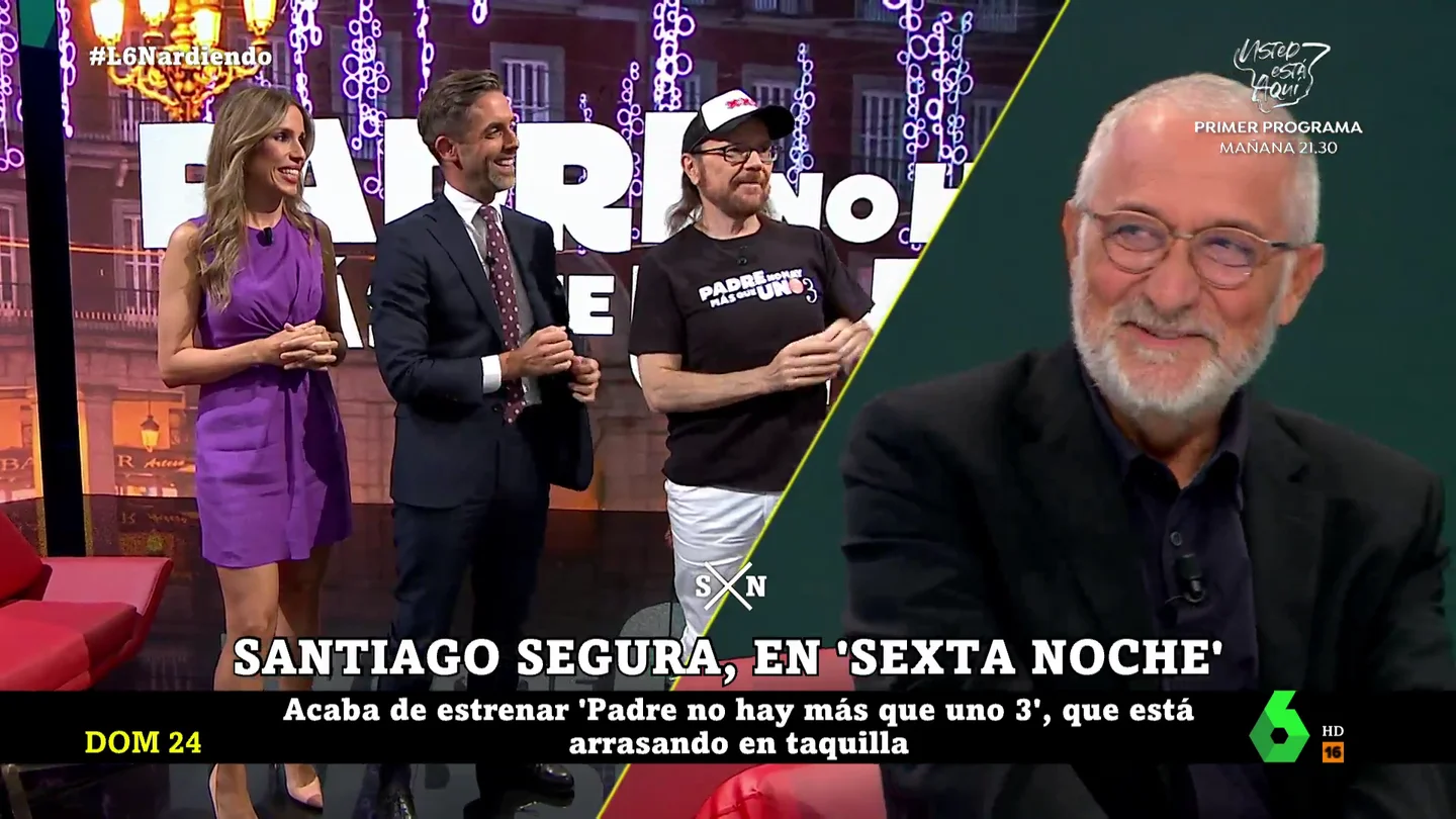 Santiago Segura revela que pensó en Xavier Sardà para el papel de abuelo en 'Padre no hay más que uno 3' Santiago Segura revela que pensó en Xavier Sardà para el papel de abuelo en 'Padre no hay más que uno 3'