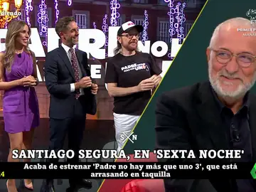 Santiago Segura revela que pensó en Xavier Sardà para el papel de abuelo en &#39;Padre no hay más que uno 3&#39;