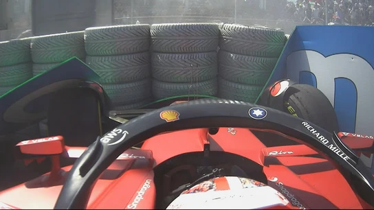 Charles Leclerc, contra el muro Charles Leclerc, contra el muro