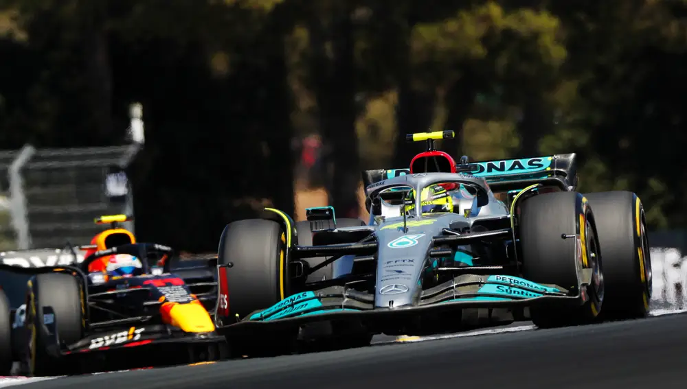 Lewis Hamilton consiguió el podio en su 300ª GP