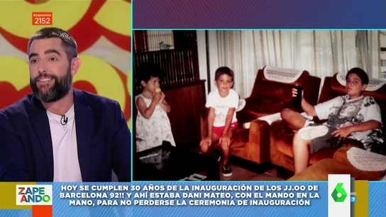 Dani Mateo recuerda cómo vivió los Juegos Olímpicos de Barcelona 92 Dani Mateo recuerda cómo vivió los Juegos Olímpicos de Barcelona 92