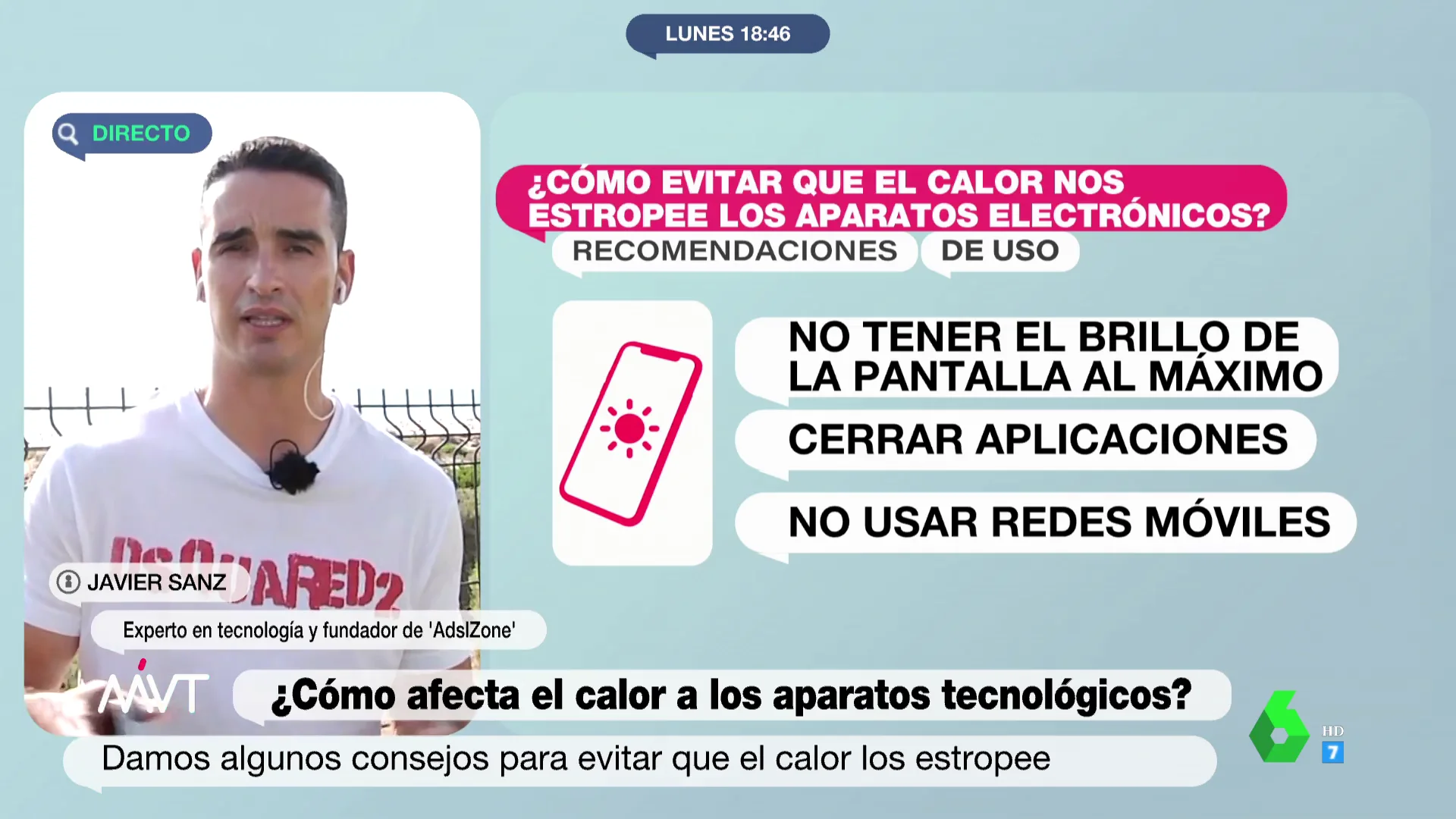 Sí, tu móvil podría llegar a explotar por el calor: los trucos de un experto para protegerlo de las temperaturas extremas