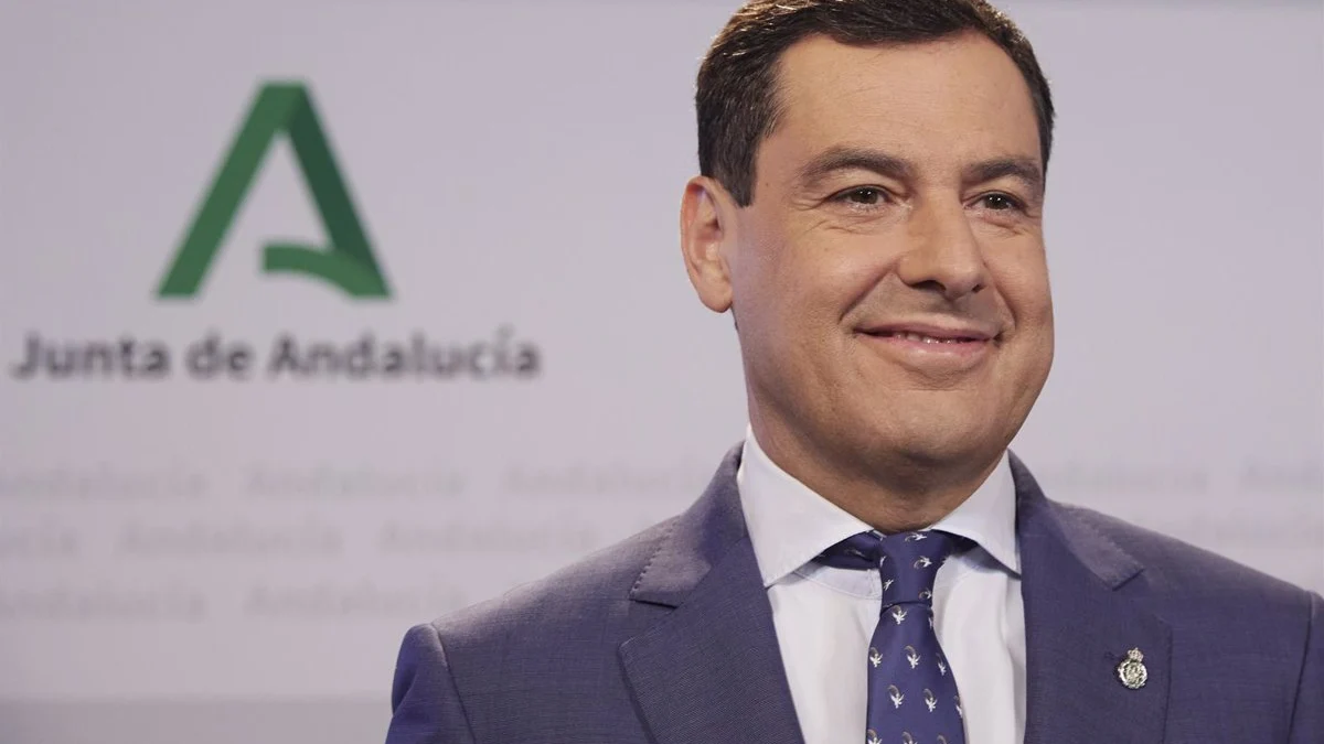 Juanma Moreno, Presidente de la Junta de Andalucía.
